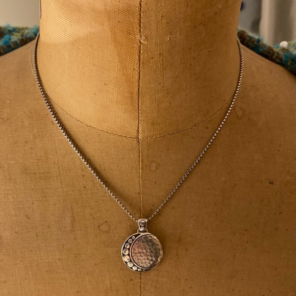 John Hardy Dot Moon Phase Pendant Necklace - Picture 3 of 4
